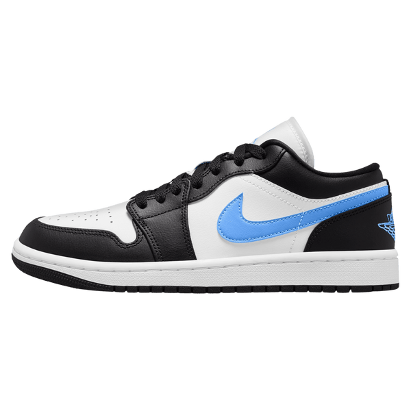 Air Jordan 1 Low Wmns 'Black University Blue'- Streetwear Fashion - lacezy.com