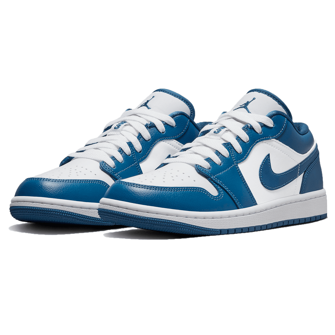 Air Jordan 1 Low Wmns 'Marina Blue'- Streetwear Fashion - lacezy.com