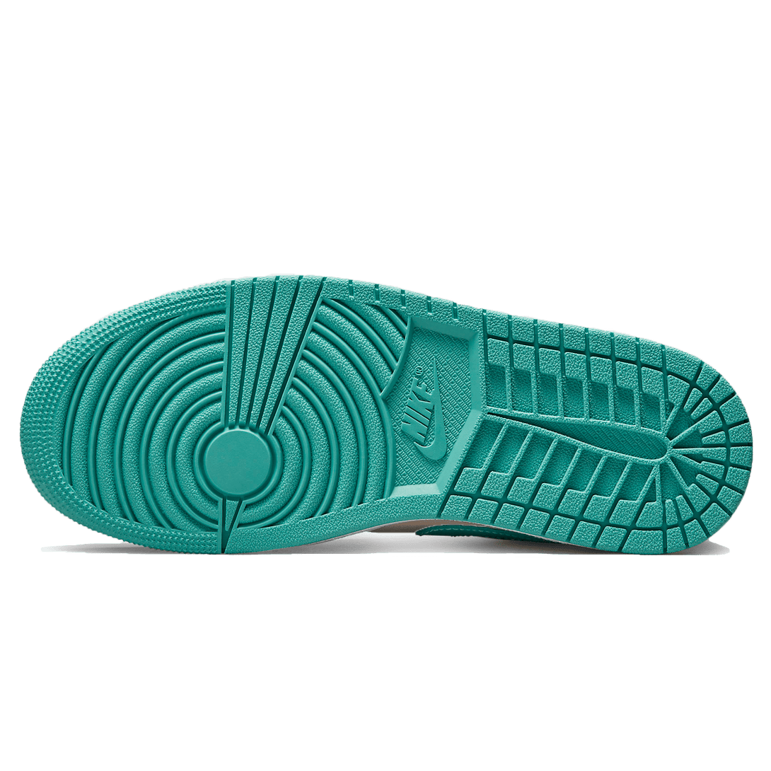 Air Jordan 1 Low Wmns 'Tropical Teal Sandy Beige'- Streetwear Fashion - lacezy.com