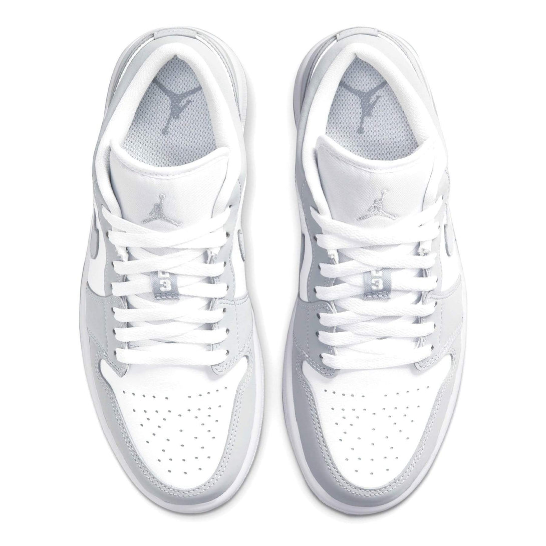 Air Jordan 1 Low Wmns 'White Wolf Grey'- Streetwear Fashion - lacezy.com