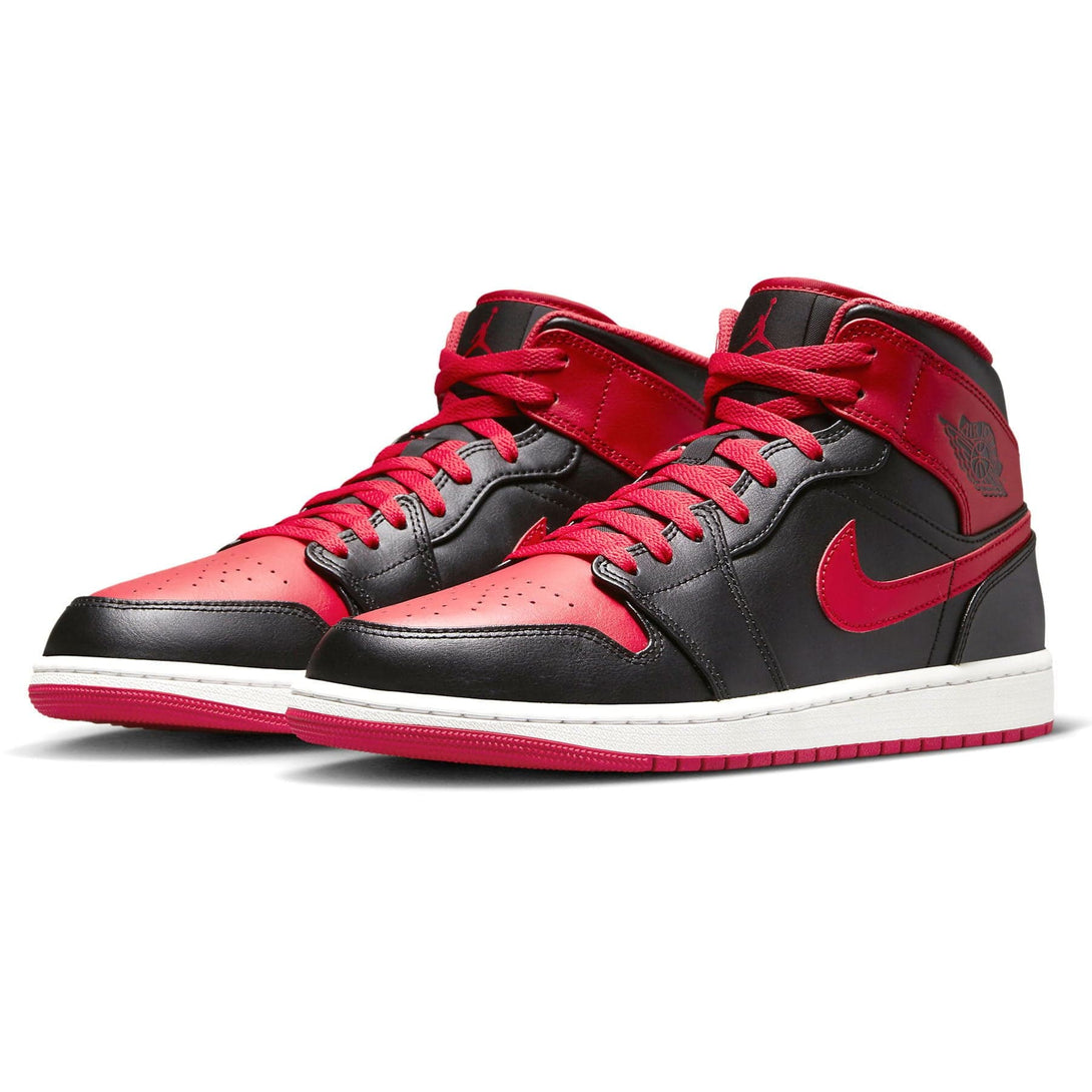 Air Jordan 1 Mid 'Alternate Bred'- Streetwear Fashion - lacezy.com