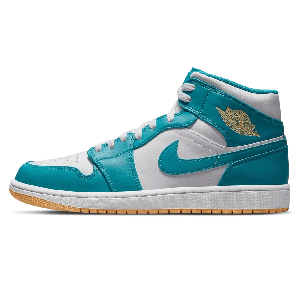 Air Jordan 1 Mid 'Aquatone'- Streetwear Fashion - lacezy.com