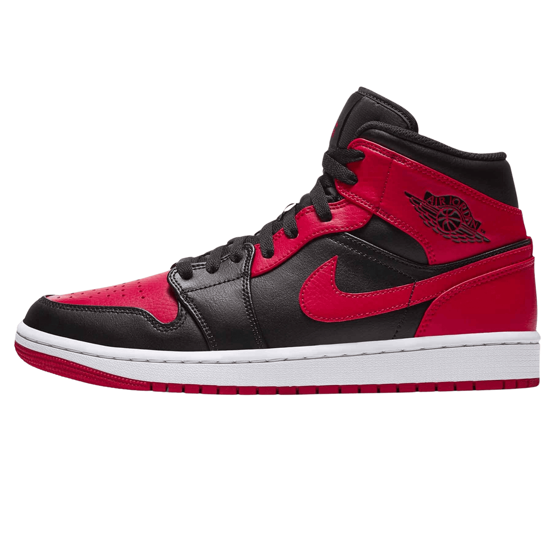 Air Jordan 1 Mid Banned 2020- Streetwear Fashion - lacezy.com