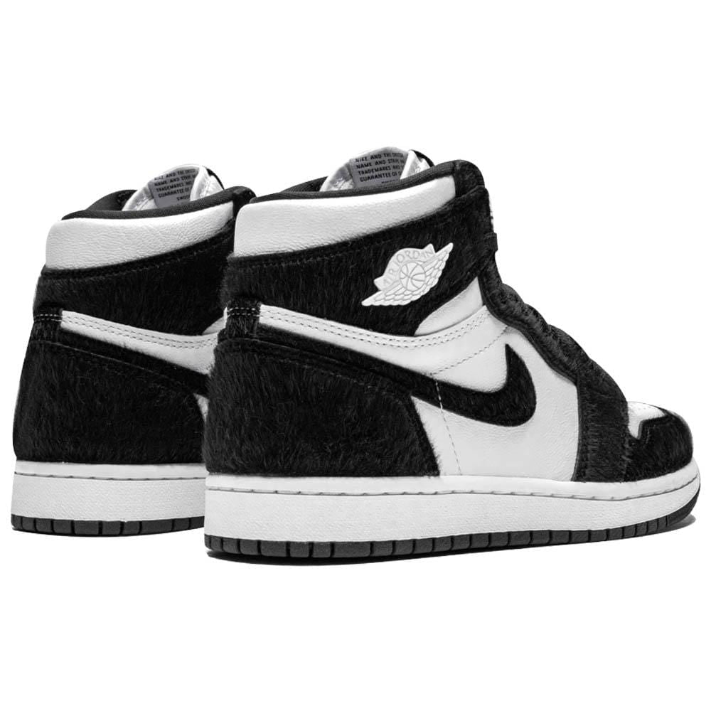 Air Jordan 1 Mid Black White Womens- Streetwear Fashion - lacezy.com