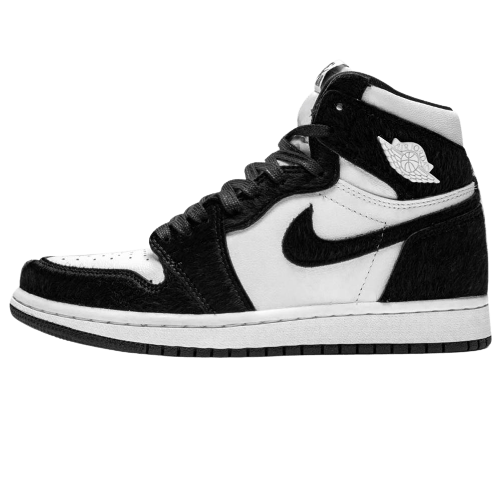 Air Jordan 1 Mid Black White Womens- Streetwear Fashion - lacezy.com