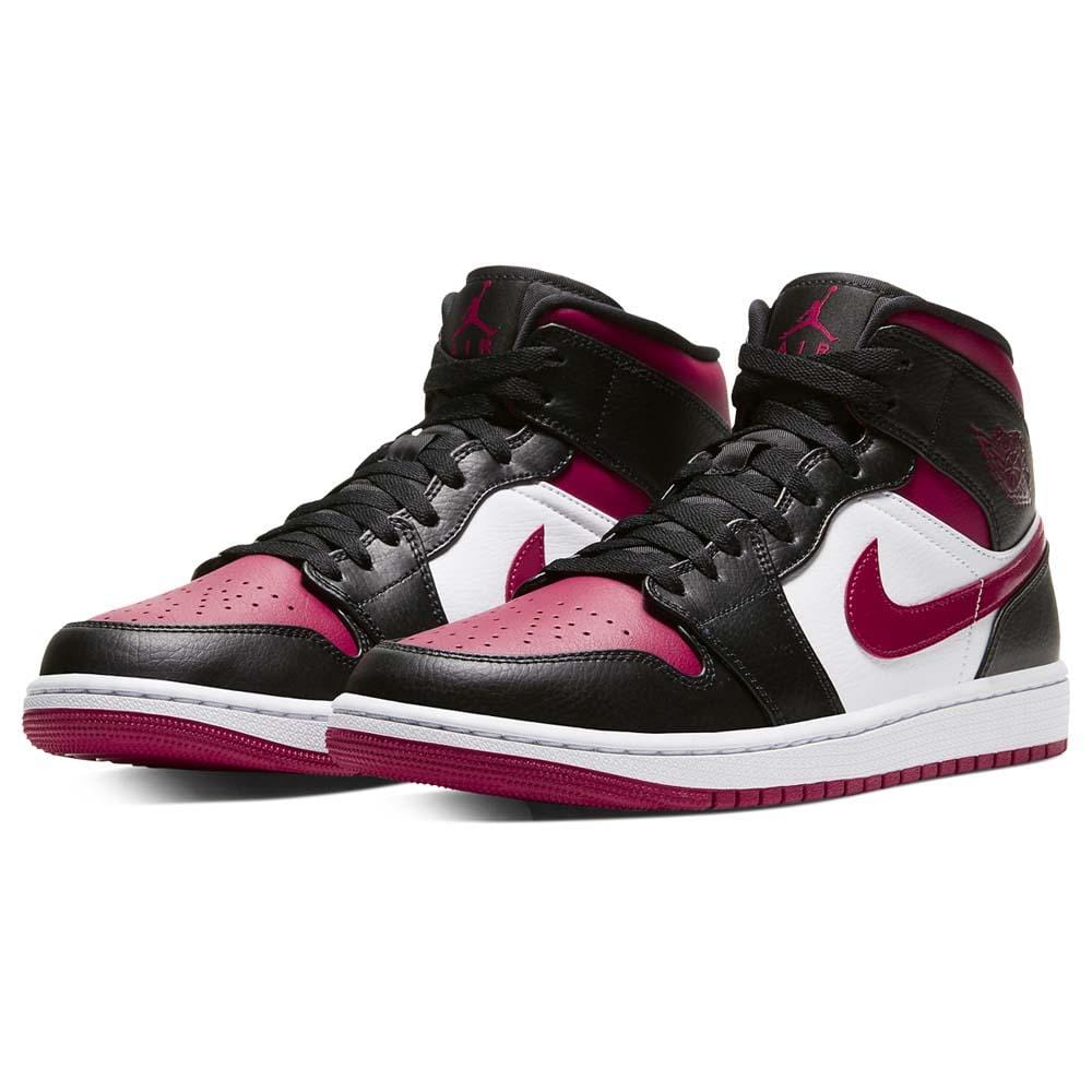 Air Jordan 1 Mid “Bred Toe”- Streetwear Fashion - lacezy.com