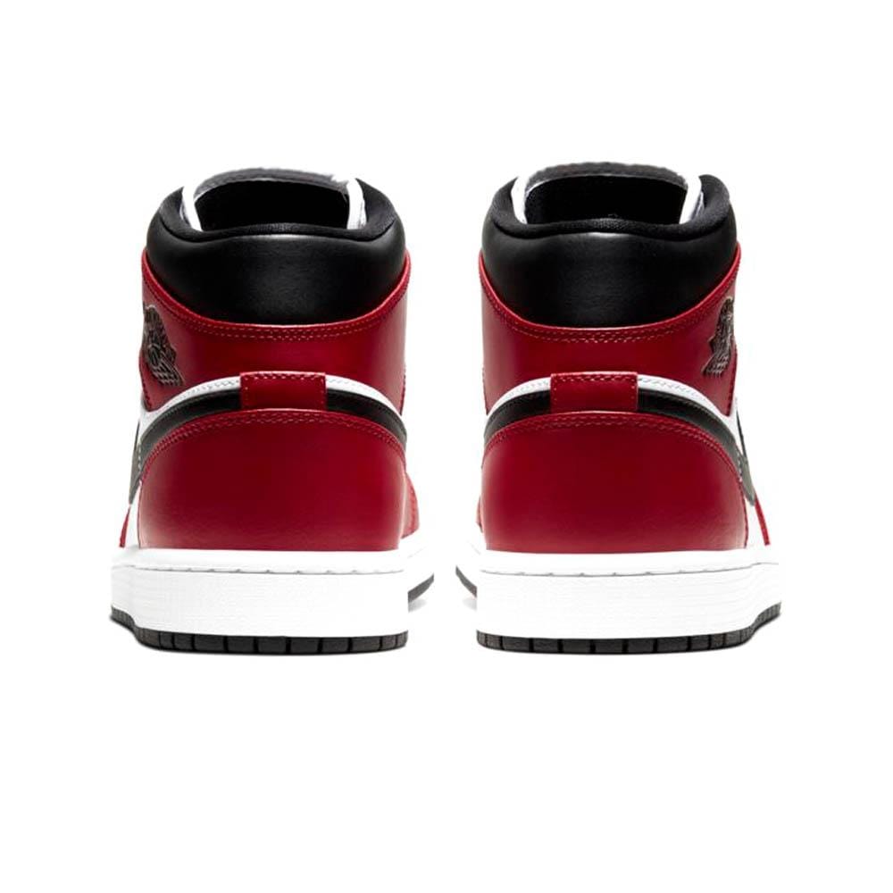 Air Jordan 1 Mid 'Chicago Black Toe'- Streetwear Fashion - lacezy.com