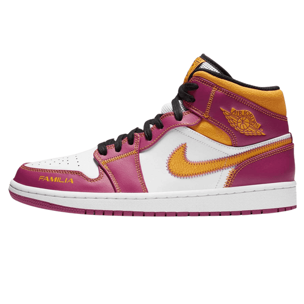 Air Jordan 1 Mid 'Día de Muertos'- Streetwear Fashion - lacezy.com