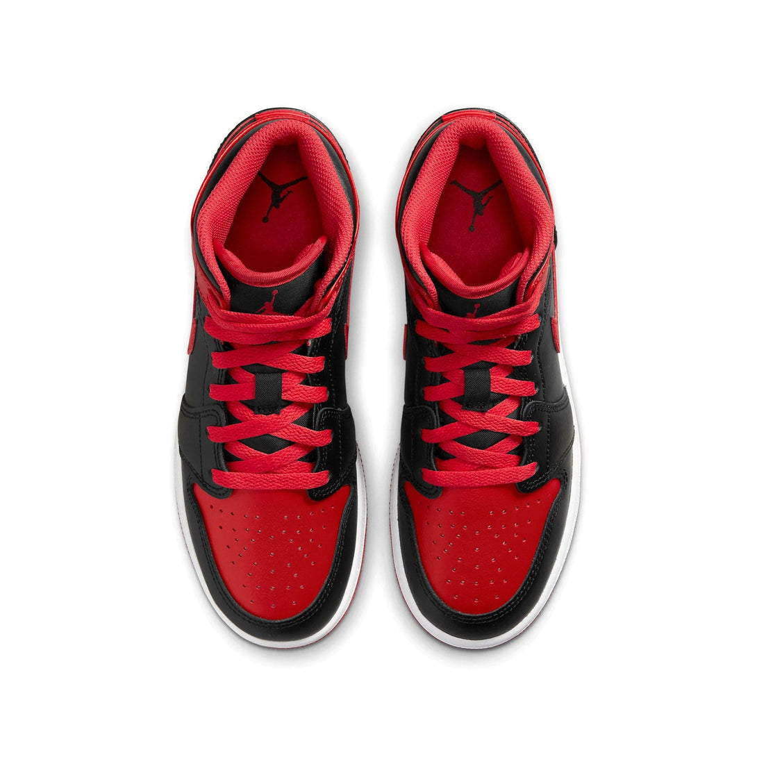 Air Jordan 1 Mid GS 'Alternate Bred'- Streetwear Fashion - lacezy.com