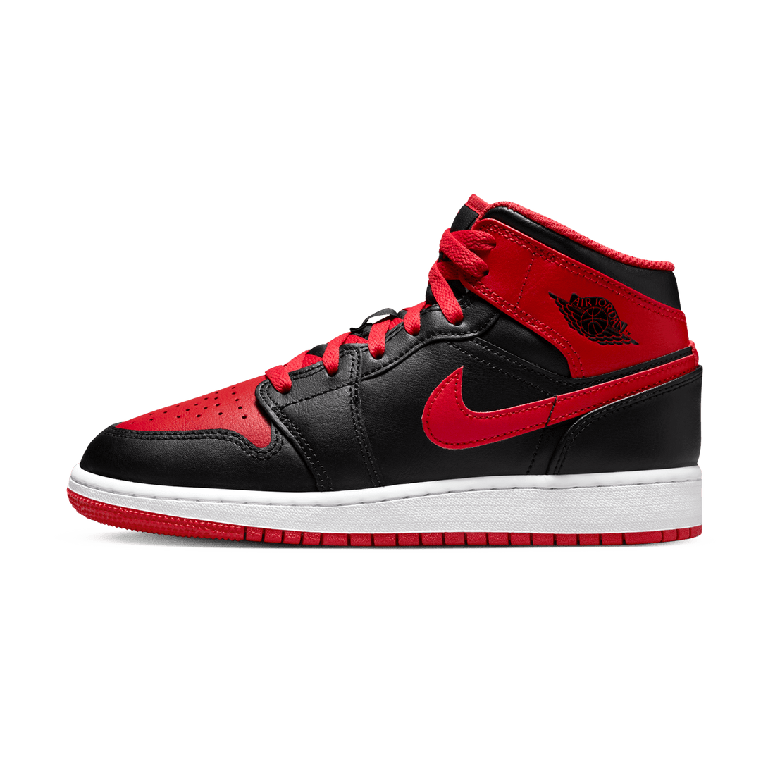 Air Jordan 1 Mid GS 'Alternate Bred'- Streetwear Fashion - lacezy.com