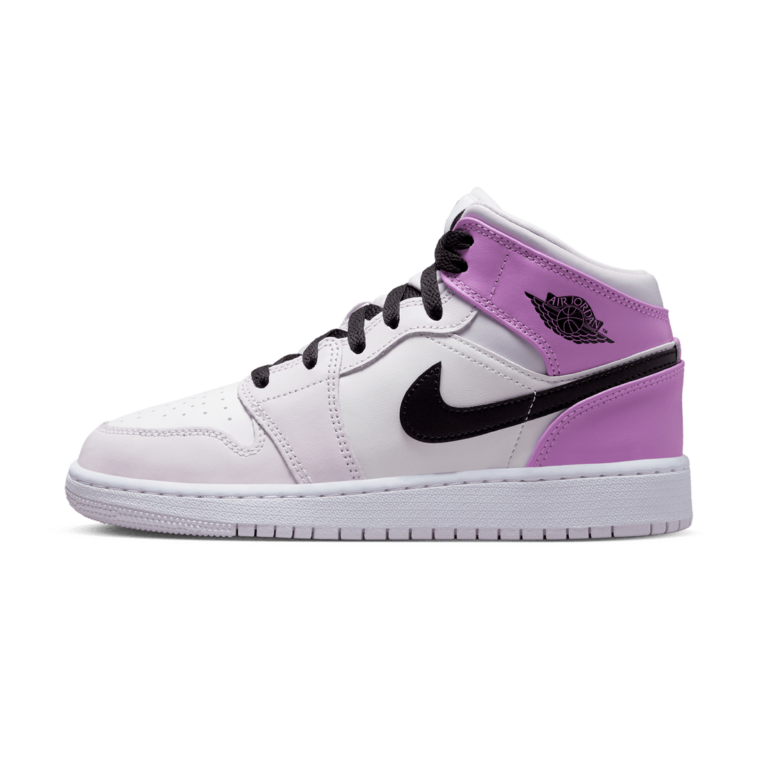 Air Jordan 1 Mid GS 'Barely Grape'- Streetwear Fashion - lacezy.com