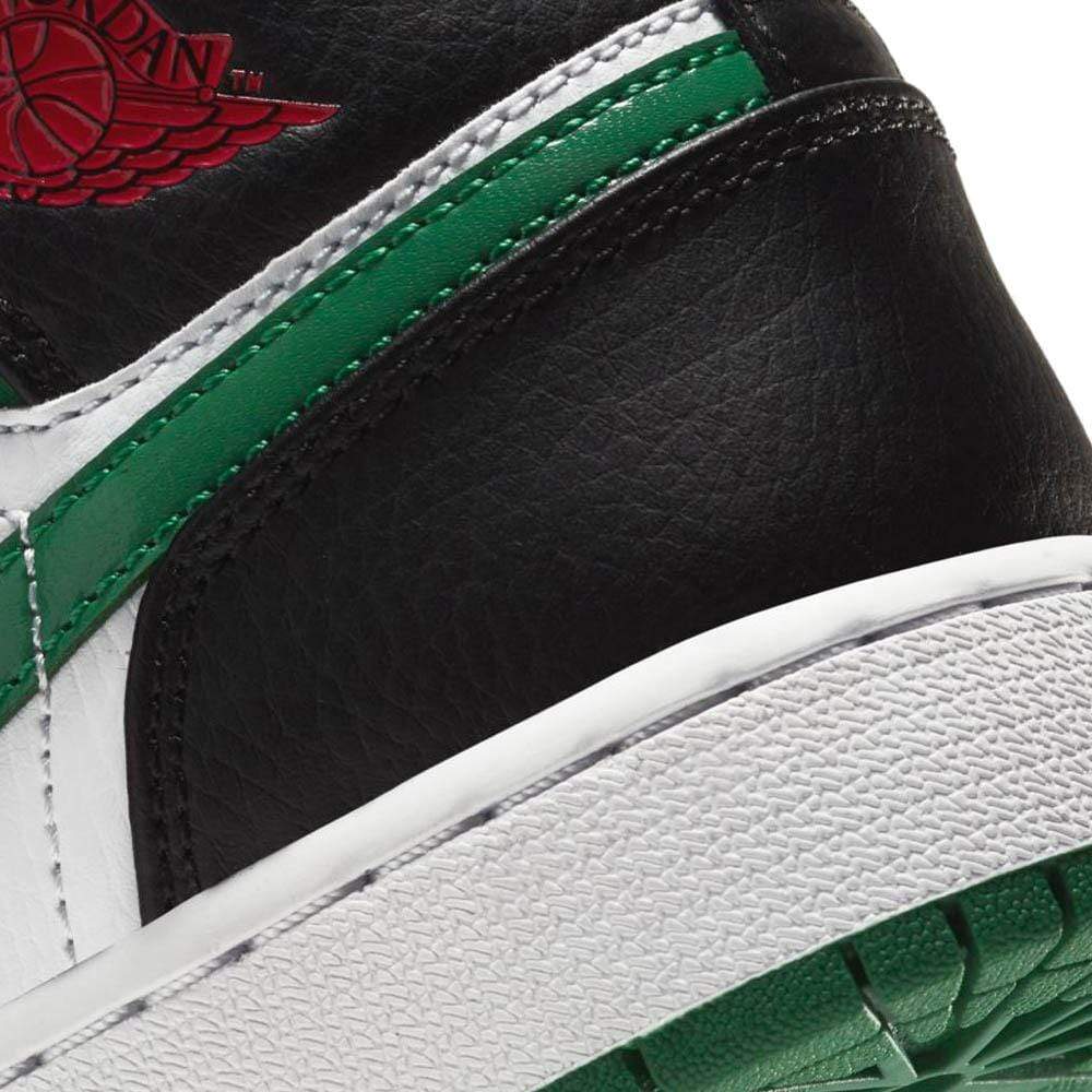 Air Jordan 1 Mid GS 'Black Pine Green'- Streetwear Fashion - lacezy.com