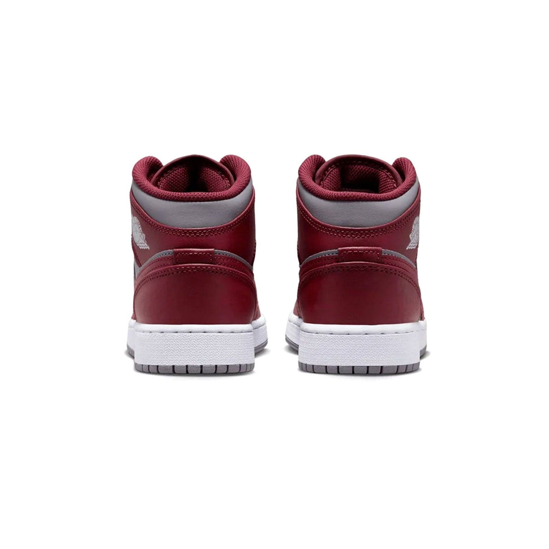 Air Jordan 1 Mid GS 'Cherrywood Red'- Streetwear Fashion - lacezy.com