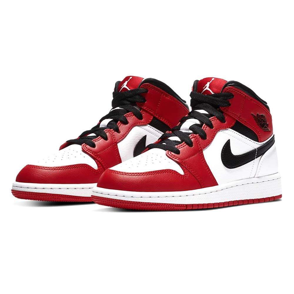 Air Jordan 1 Mid GS Chicago- Streetwear Fashion - lacezy.com