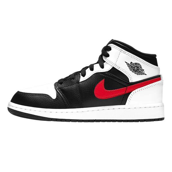 Air Jordan 1 Mid GS 'Chile Red'- Streetwear Fashion - lacezy.com