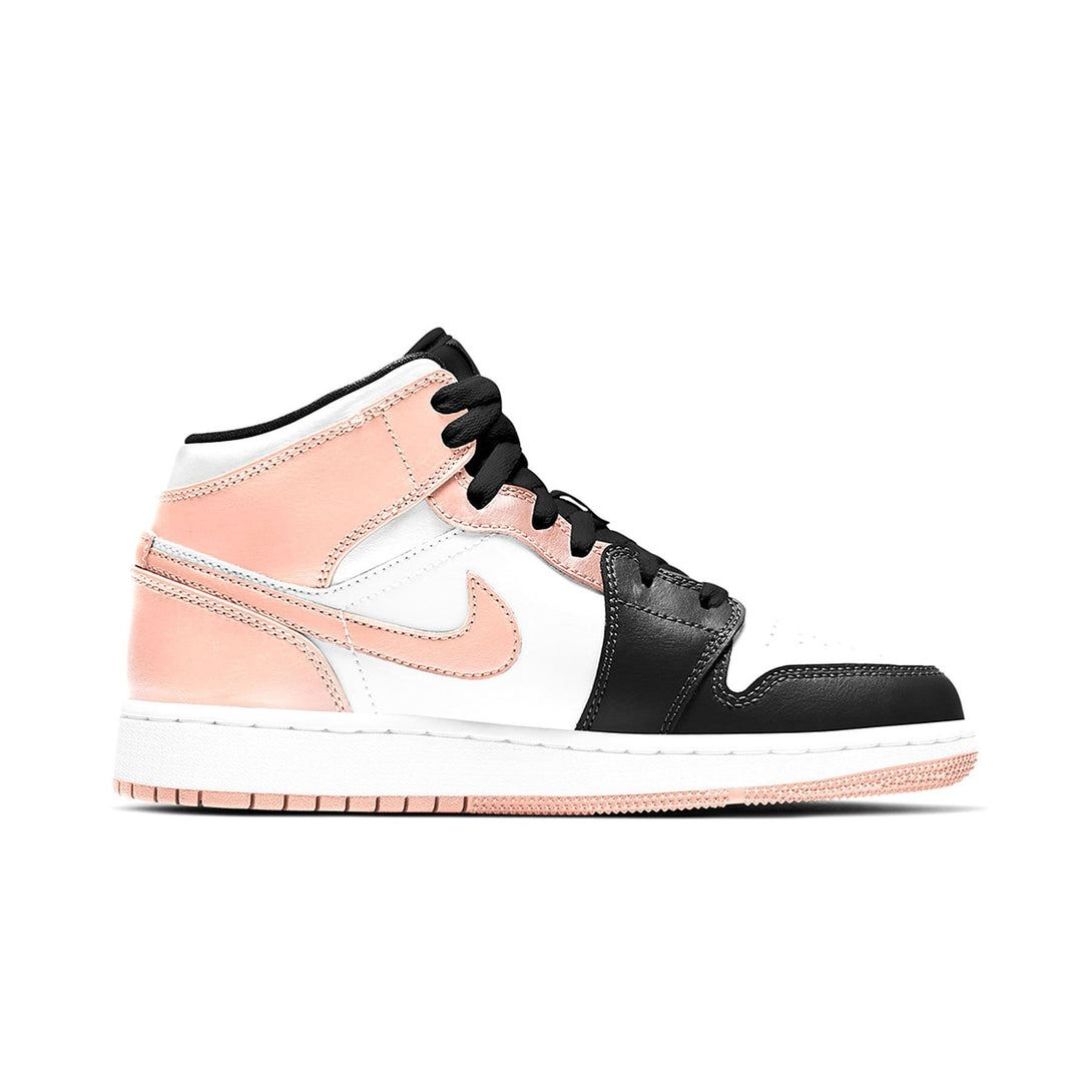 Air Jordan 1 Mid GS 'Crimson Tint'- Streetwear Fashion - lacezy.com