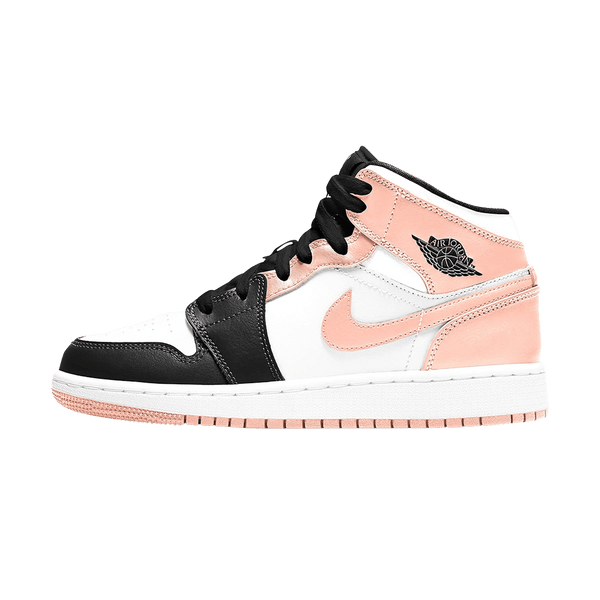 Air Jordan 1 Mid GS 'Crimson Tint'- Streetwear Fashion - lacezy.com