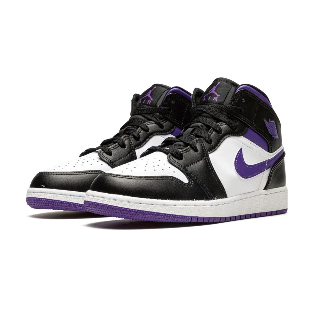 Air Jordan 1 Mid GS 'Dark Iris'- Streetwear Fashion - lacezy.com