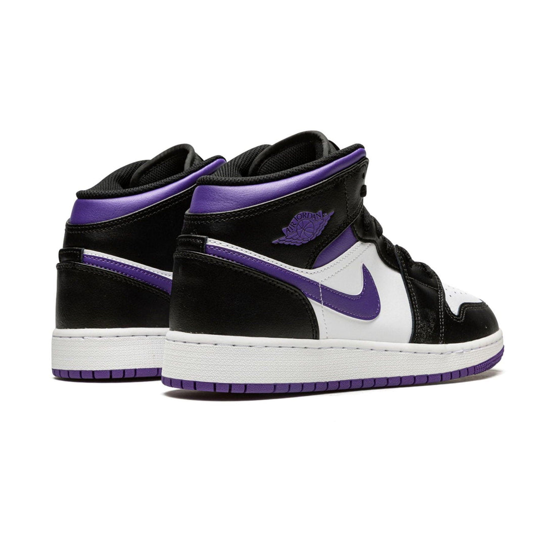 Air Jordan 1 Mid GS 'Dark Iris'- Streetwear Fashion - lacezy.com