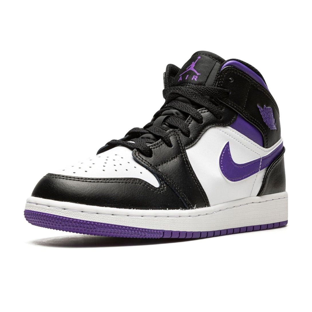 Air Jordan 1 Mid GS 'Dark Iris'- Streetwear Fashion - lacezy.com