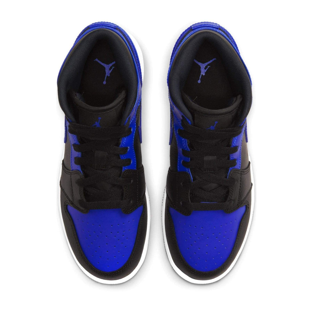 Air Jordan 1 Mid GS 'Hyper Royal'- Streetwear Fashion - lacezy.com