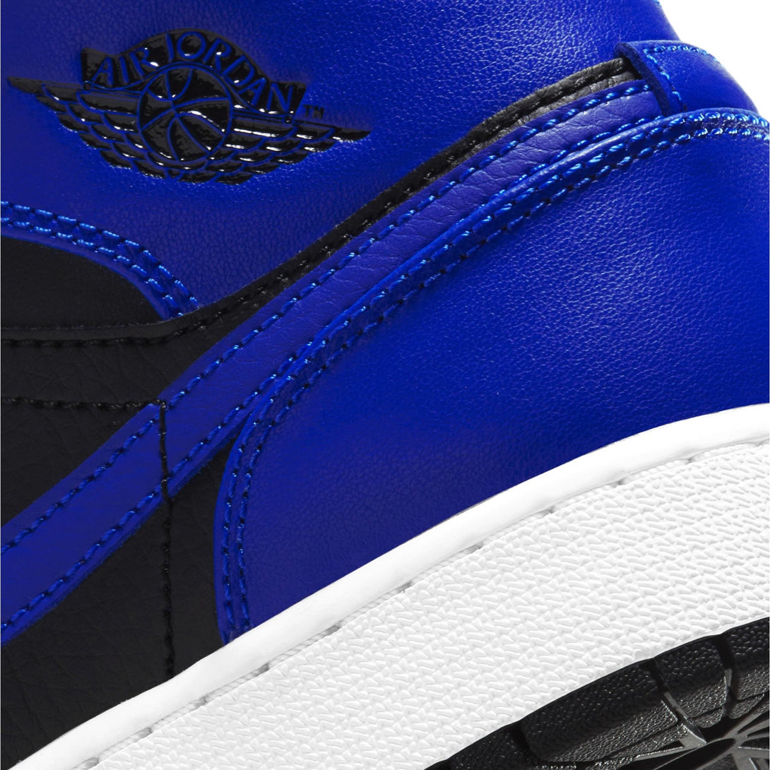 Air Jordan 1 Mid GS 'Hyper Royal'- Streetwear Fashion - lacezy.com