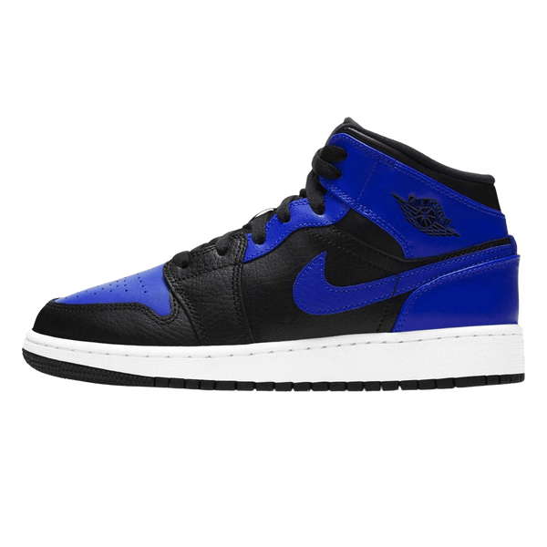 Air Jordan 1 Mid GS 'Hyper Royal'- Streetwear Fashion - lacezy.com