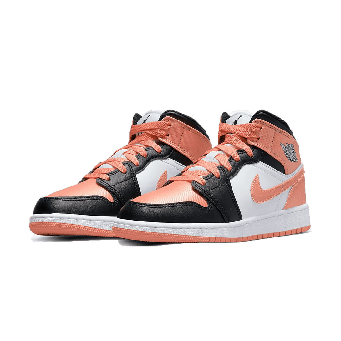 Air Jordan 1 Mid GS Madder Root- Streetwear Fashion - lacezy.com