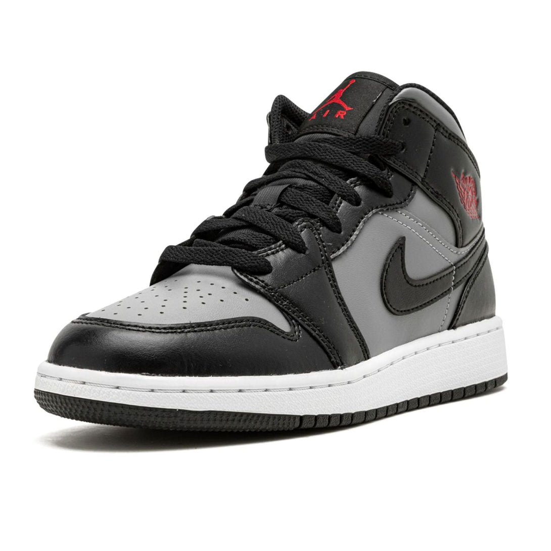 Air Jordan 1 Mid GS 'Shadow'- Streetwear Fashion - lacezy.com