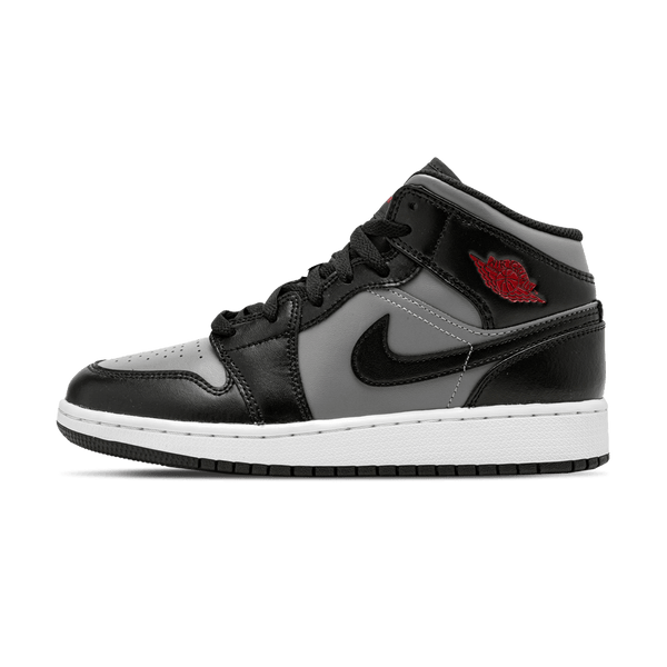 Air Jordan 1 Mid GS 'Shadow'- Streetwear Fashion - lacezy.com