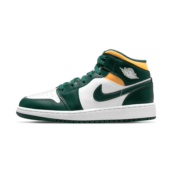 Air Jordan 1 Mid GS 'Sonics' 2021- Streetwear Fashion - lacezy.com