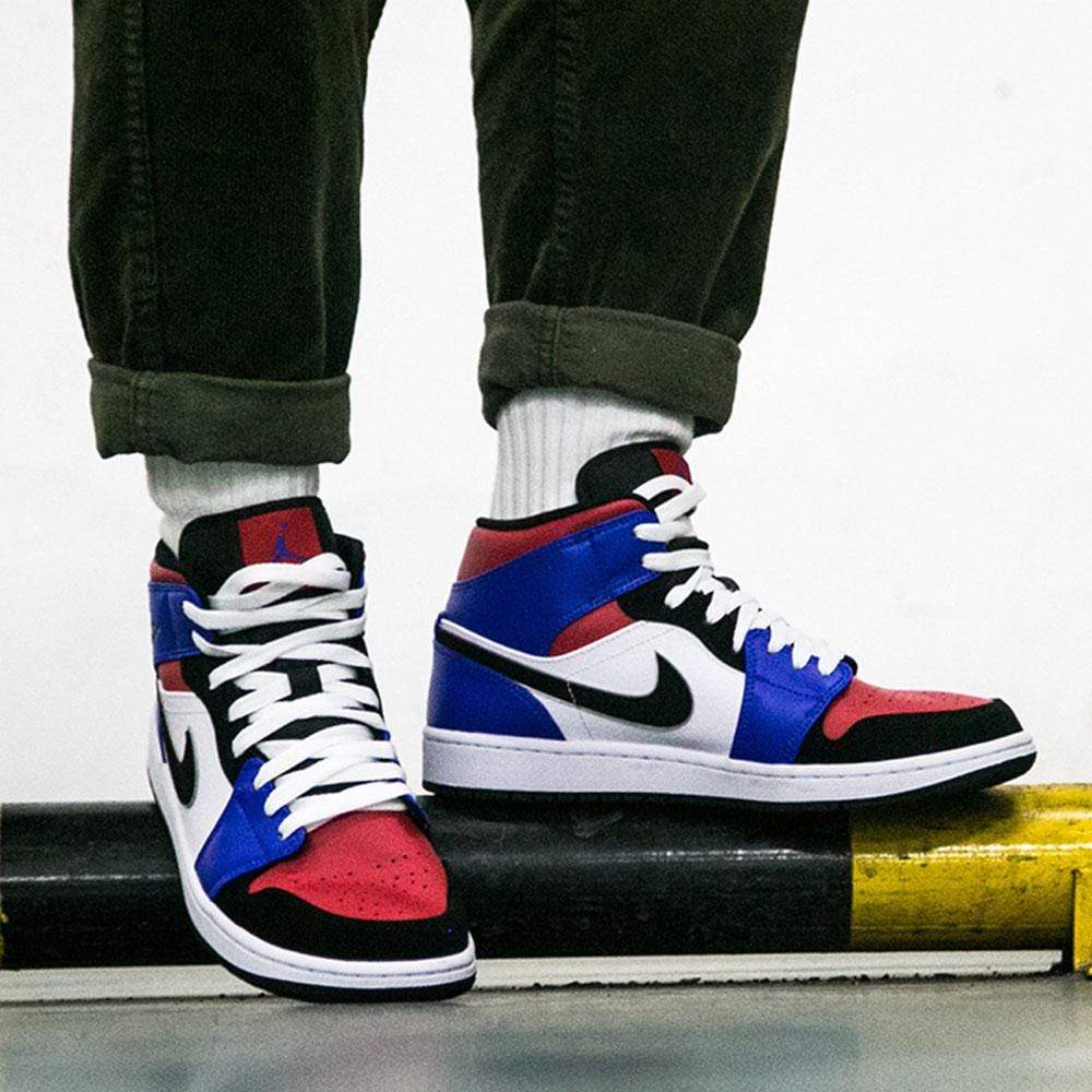 Air Jordan 1 Mid GS 'Top 3'- Streetwear Fashion - lacezy.com