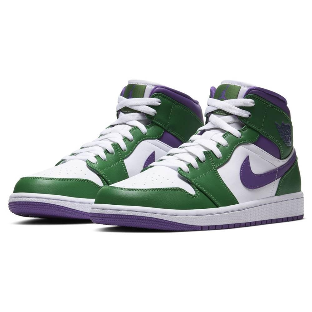 Air Jordan 1 Mid 'Hulk'- Streetwear Fashion - lacezy.com