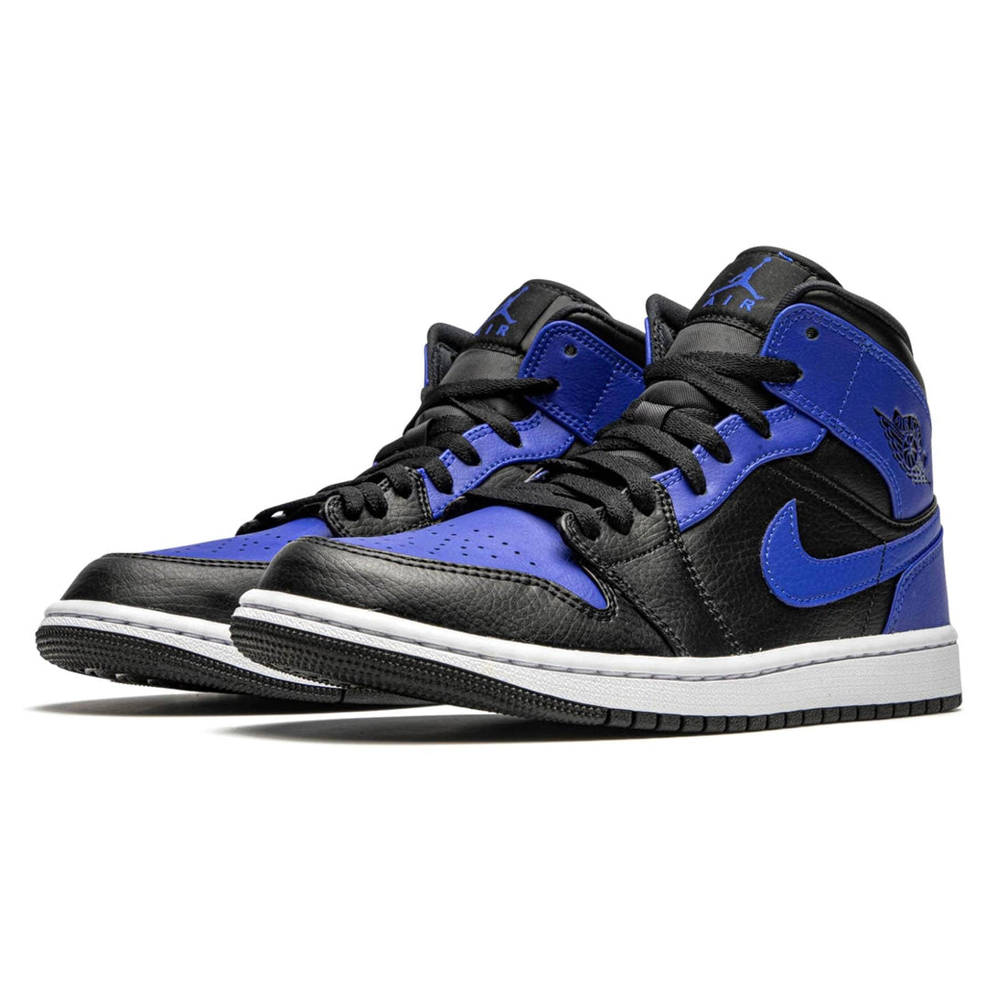 Air Jordan 1 Mid 'Hyper Royal'- Streetwear Fashion - lacezy.com