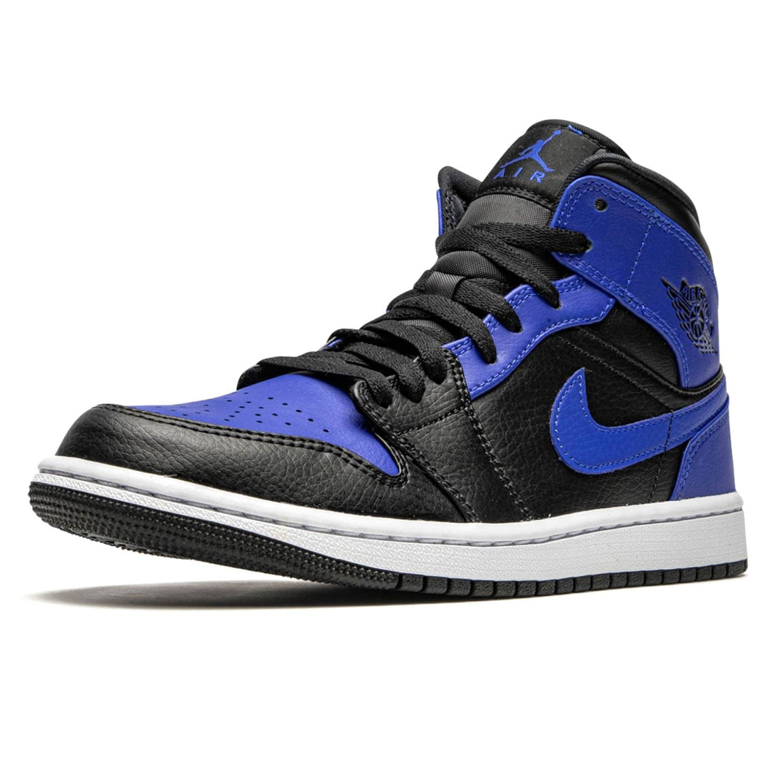 Air Jordan 1 Mid 'Hyper Royal'- Streetwear Fashion - lacezy.com