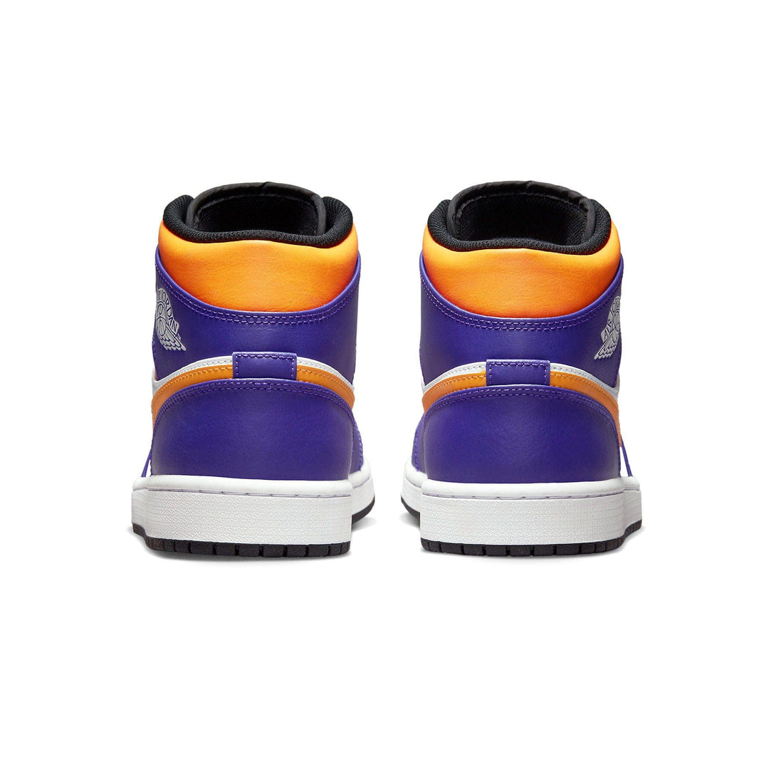 Air Jordan 1 Mid 'Lakers'- Streetwear Fashion - lacezy.com