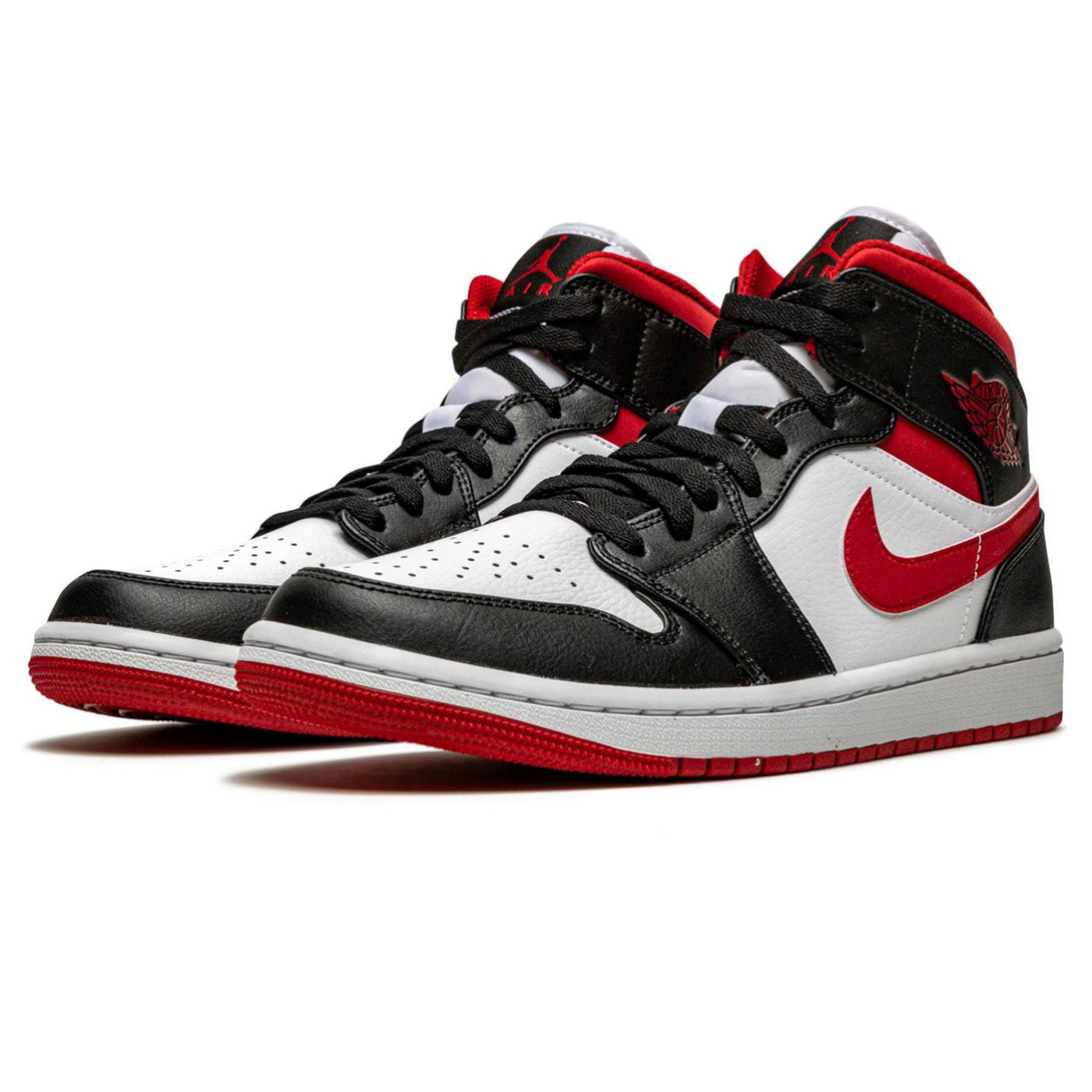 Air Jordan 1 Mid 'Metallic Red'- Streetwear Fashion - lacezy.com