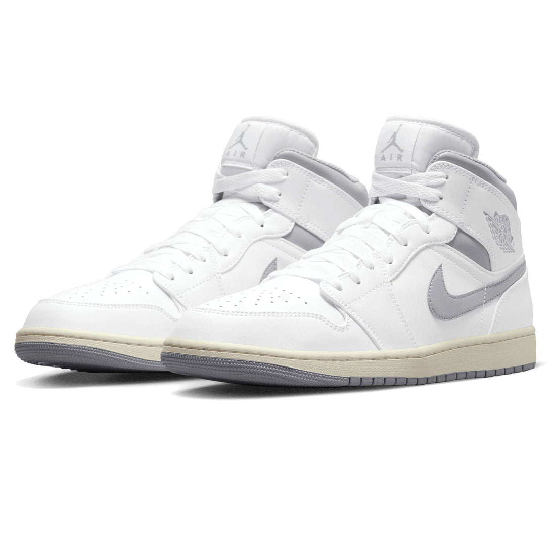 Air Jordan 1 Mid 'Neutral Grey'- Streetwear Fashion - lacezy.com