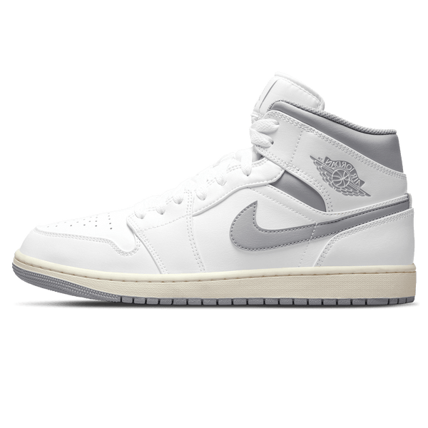 Air Jordan 1 Mid 'Neutral Grey'- Streetwear Fashion - lacezy.com