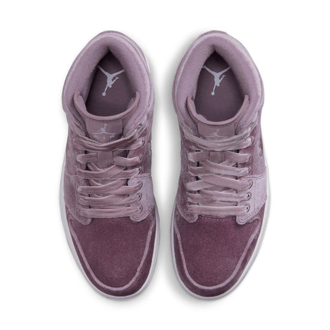 Air Jordan 1 Mid 'Purple Velvet' Wmns- Streetwear Fashion - lacezy.com