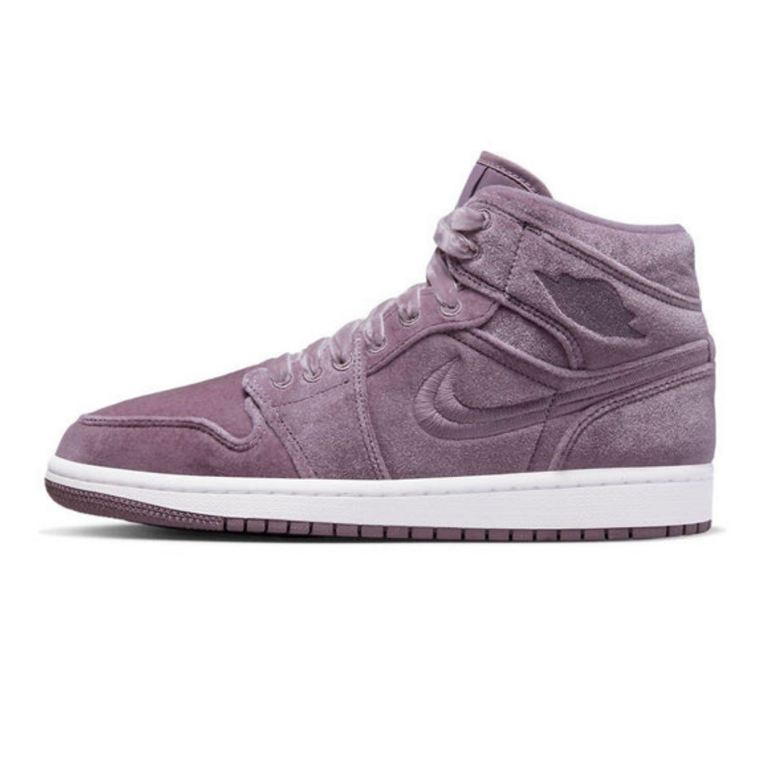 Air Jordan 1 Mid 'Purple Velvet' Wmns- Streetwear Fashion - lacezy.com