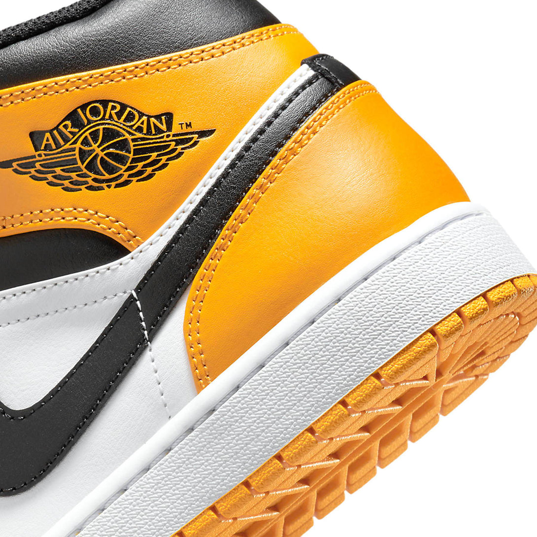 Air Jordan 1 Mid 'Reverse Yellow Toe'- Streetwear Fashion - lacezy.com