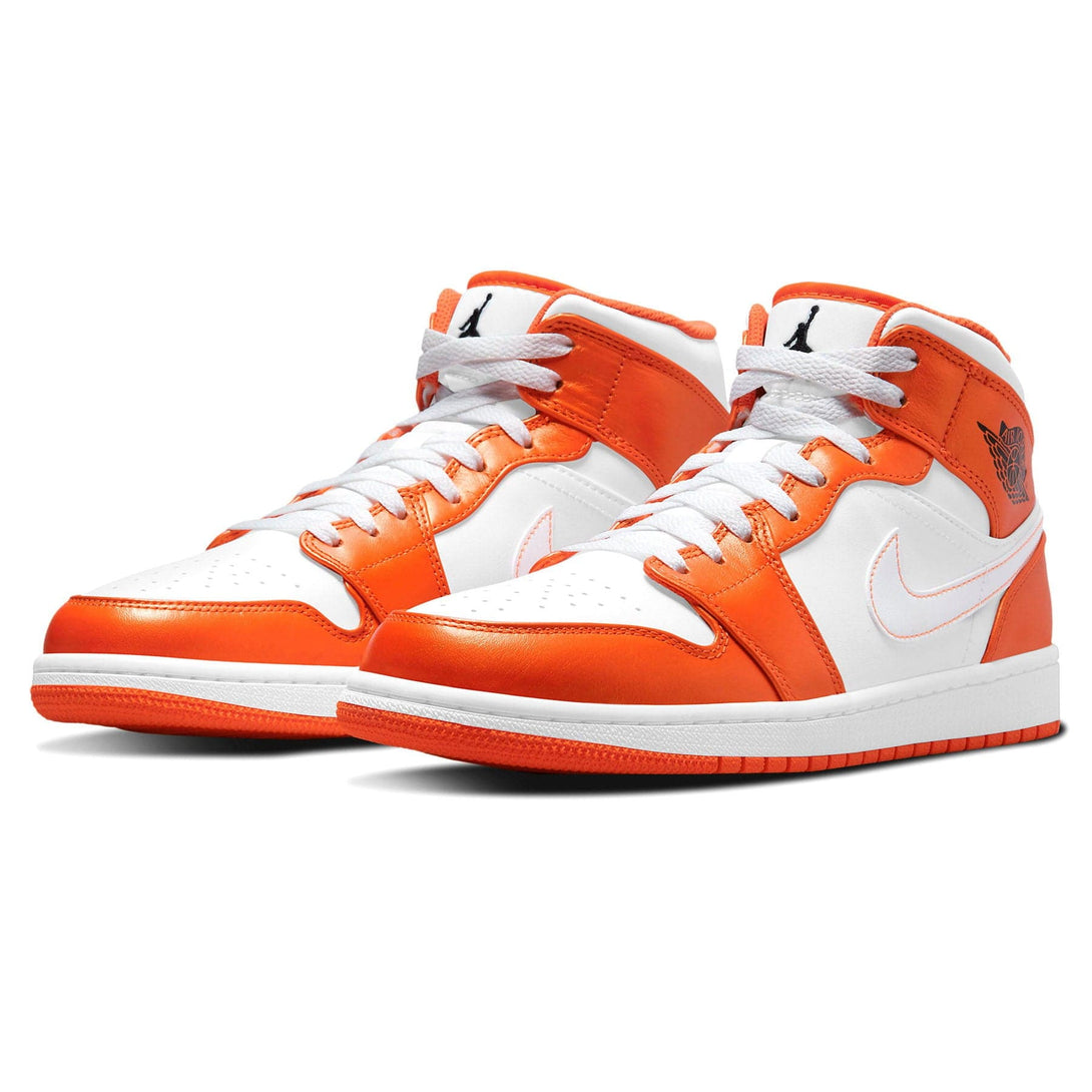 Air Jordan 1 Mid SE 'Electro Orange'- Streetwear Fashion - lacezy.com