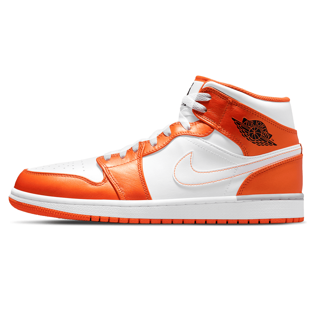 Air Jordan 1 Mid SE 'Electro Orange'- Streetwear Fashion - lacezy.com