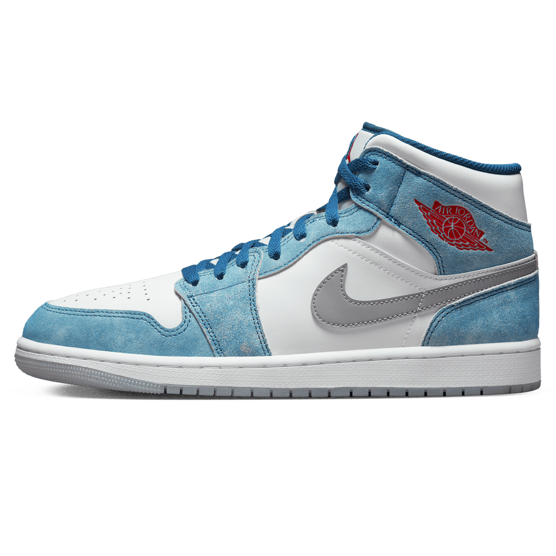 Air Jordan 1 Mid SE 'French Blue'- Streetwear Fashion - lacezy.com