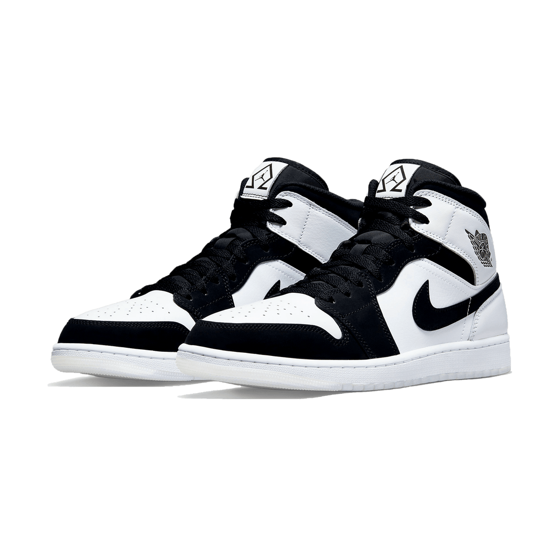 Air Jordan 1 Mid SE GS 'Diamond'- Streetwear Fashion - lacezy.com