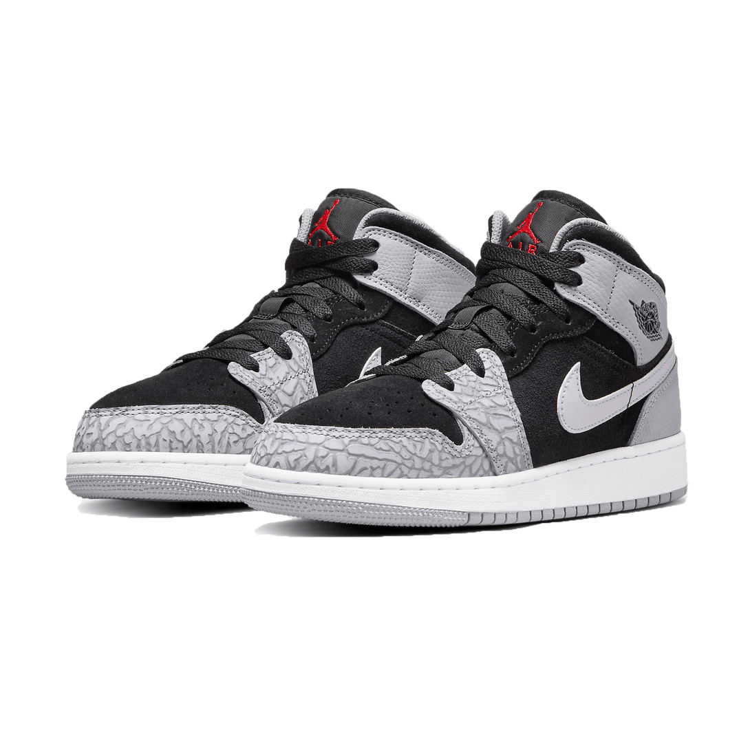 Air Jordan 1 Mid SE GS 'Elephant Toe'- Streetwear Fashion - lacezy.com