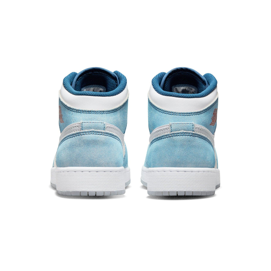 Air Jordan 1 Mid SE GS 'French Blue'- Streetwear Fashion - lacezy.com