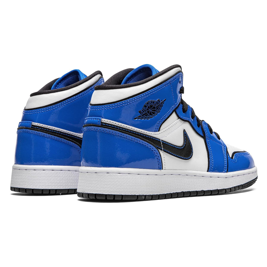 Air Jordan 1 Mid SE GS 'Signal Blue'- Streetwear Fashion - lacezy.com