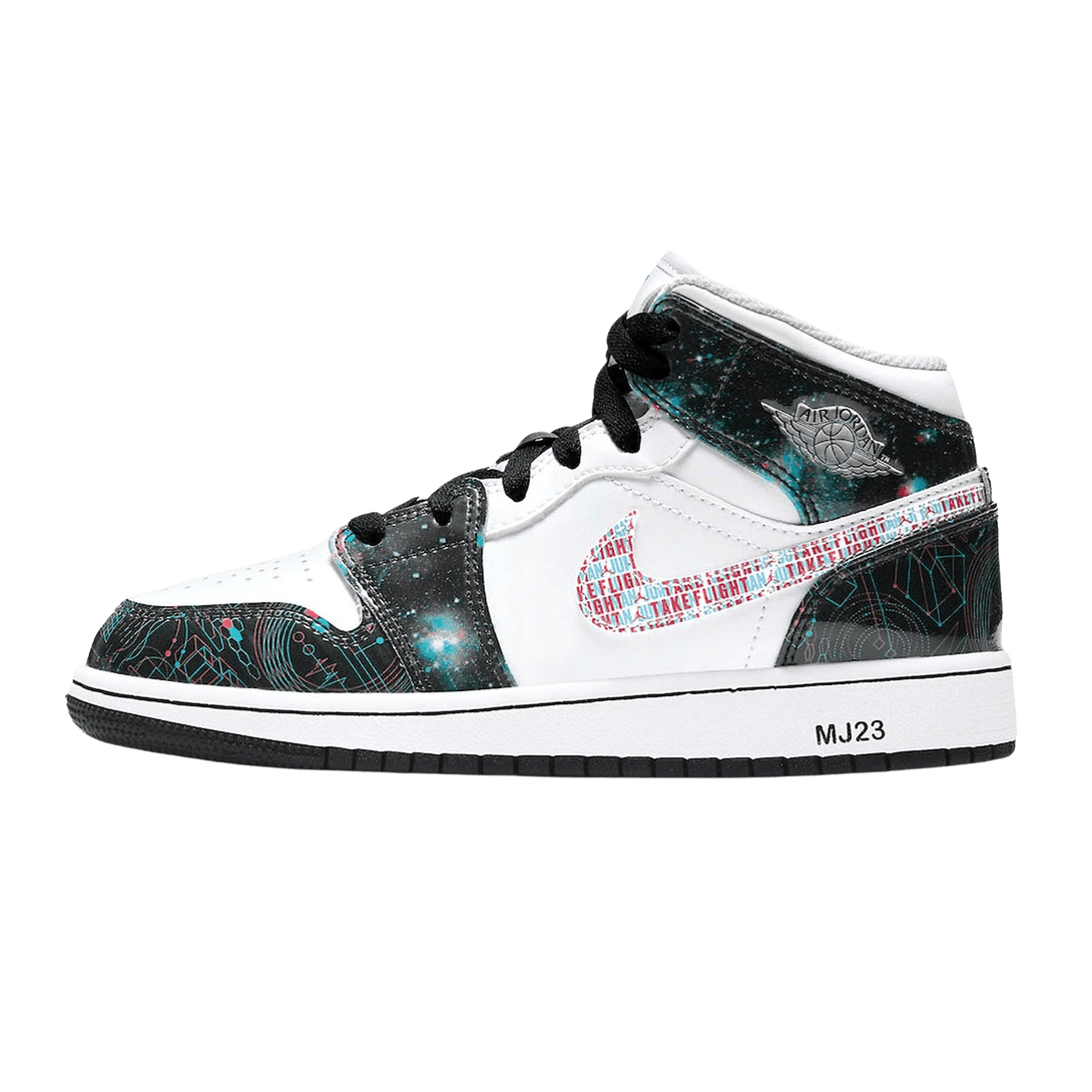 Air Jordan 1 Mid SE GS 'Take Flight'- Streetwear Fashion - lacezy.com